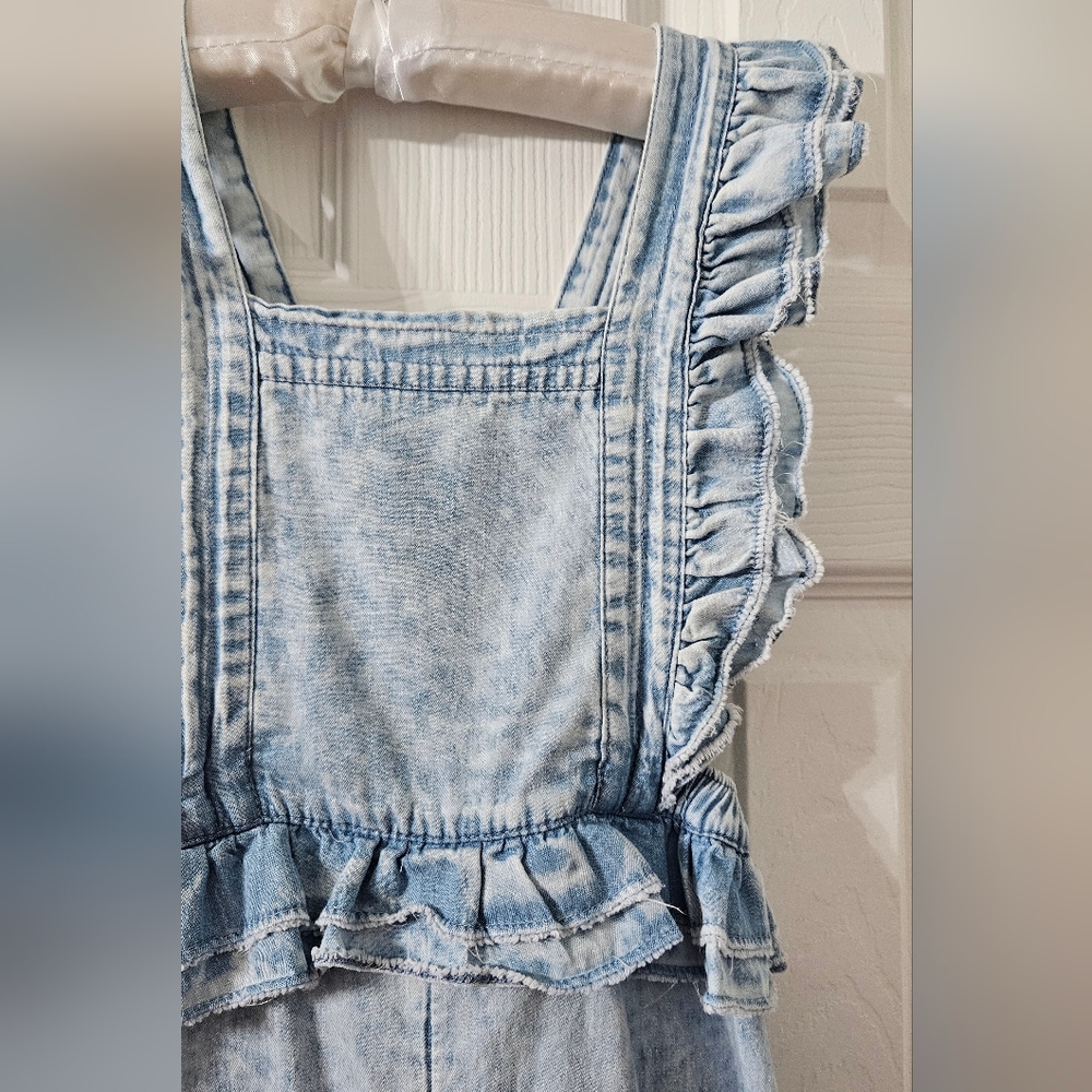 Jean romper - Picture 2 of 5
